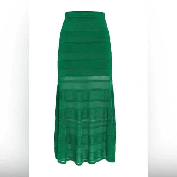 SANDRO Women's Maxi Decorative Knit Skirt